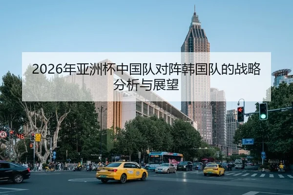 2026年亚洲杯中国队对阵韩国队的战略分析与展望